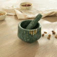 Verde Marble Mortar & Pestle Cheap