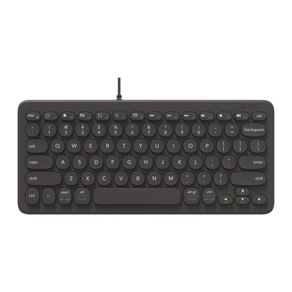 ZAGG Type-C Wired Keyboard 12inch - Black - 15-12081 Online