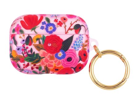 AirPods Pro Rifle Paper Clear Blush Garden Party Case w  Circular Ring - 15-07078 Hot on Sale