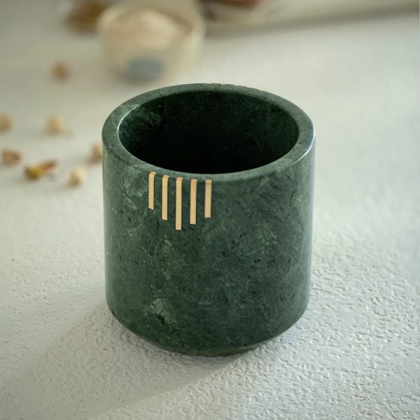 Verde Marble Utensil Holder For Cheap