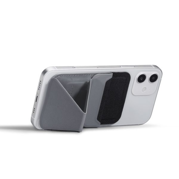 Universal MOFT Snap-On Magnetic MagSafe Wallet Stand - Grey (English Only Packaging) - 15-10482 Cheap