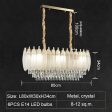 White Modern Living Room Crystal Chandelier Online Sale