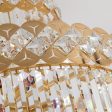 Large Modern Crystal Chandelier For Staircase Long Villa Chain Lighting Fixture Online now