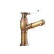 Classic Pull Out Basin Sink Faucets Mixer Tap Antique Bronze Black Gold Chrome Online now