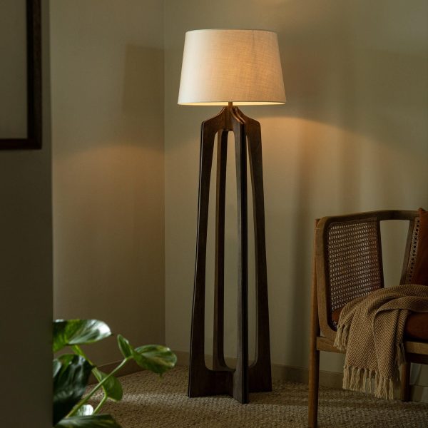 Twain Floor Lamp W Shade Online now