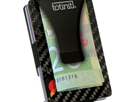 Totinit Vault Carbon Fiber RFID Wallet - 15-08605 Online Sale