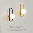 Minimalist Glass Aisle Wall Lamp Balcony Corridor Porch Bedroom Creative Wall Lights Hot on Sale