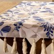 Tropical Paradise Linen Table Runner Cheap