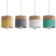 Wooden Nordic Simplicity LED E27 Pendant light Modern Hanging Lights For Cheap