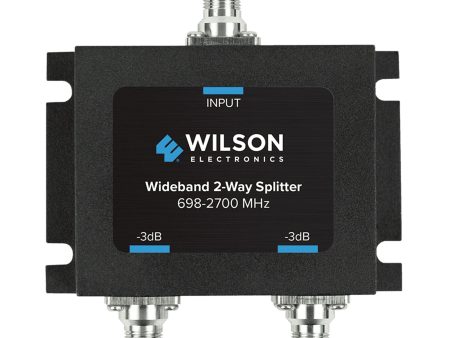 Wilson 2 Way Splitter for 698-2700 MHz w F Female connector - 15-04298 For Sale