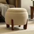 Upholstered Round Ottoman Online Hot Sale