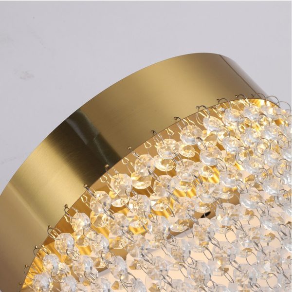 Modern Creative Gold Crystal Bedside Wall Lamp Led Bedroom Light Wall Scones Indoor Crystal Lustre Cheap