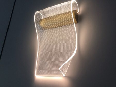 Modern Creative Design Luxury LED Wall Sconce For Bedroom Gold Color For Living Room Light Fixture on Sale