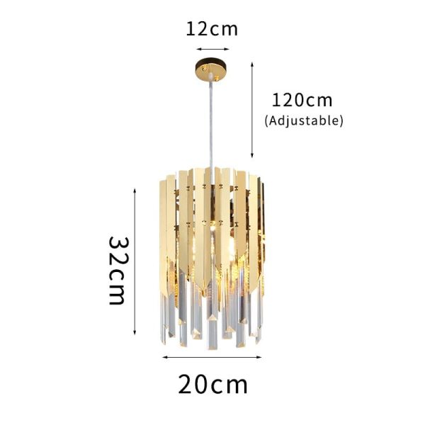 Small Round k9 Crystal Modern Led Chandelier for Living Room Kitchen Dining Room Bedroom Bedside For Cheap