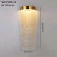 Modern Creative Gold Crystal Bedside Wall Lamp Led Bedroom Light Wall Scones Indoor Crystal Lustre Cheap