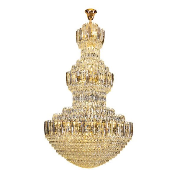 Big Modern Crystal Chandelier European Style Hall Parlor For Cheap