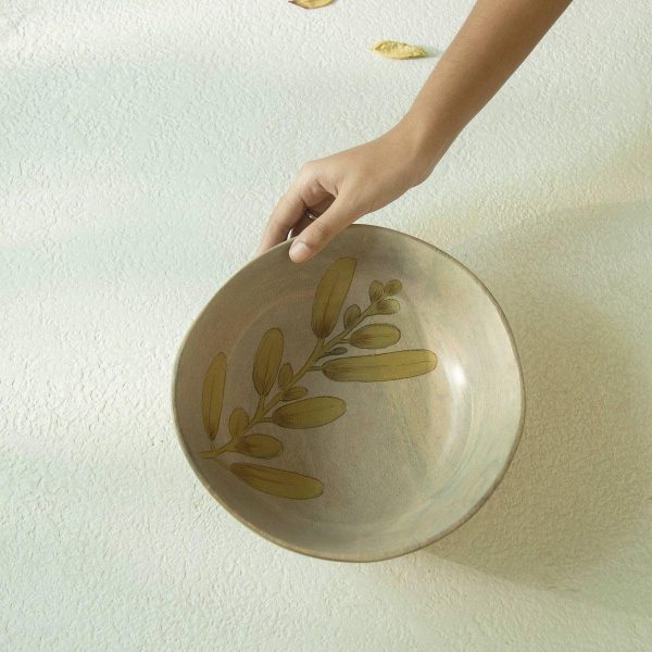 Wisteria Yellow Salad Bowl For Discount