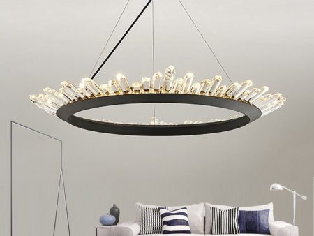 New Brief Design Crystal Chandelier Modern Lighting For Living Room Dining Room Lustre Crystal Lampadari LED Light Online now