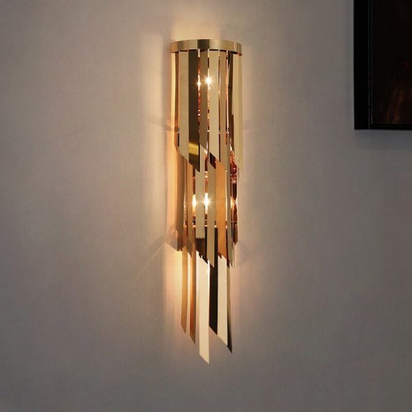 Creative Luxury Modern Gold Wall Sconce For Bedroom Living Room Lighting Fixture Wall Lamp Online Hot Sale