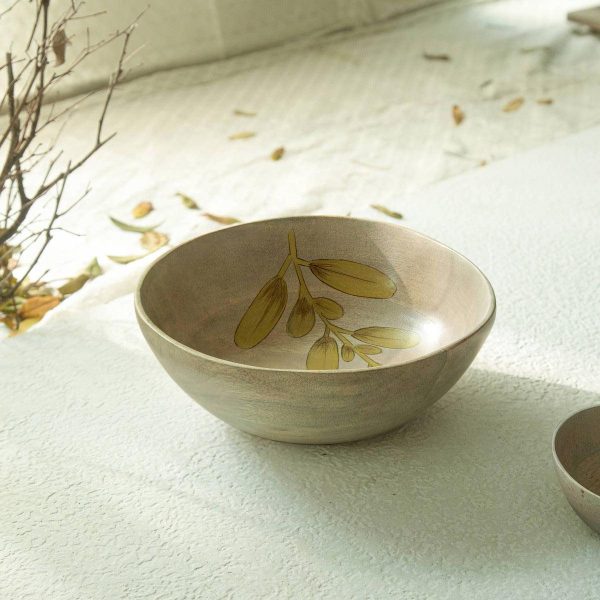 Wisteria Yellow Salad Bowl For Discount