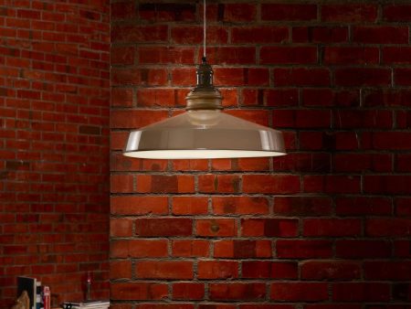 Grey Metal Pendant Lamp- Wide Online Hot Sale