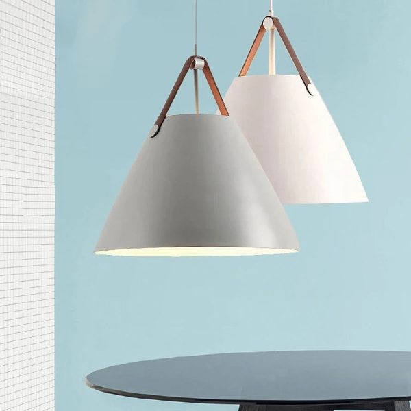 Modern Northern European pendant lamp, tapered iron design Online Sale