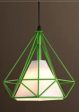 Pendant Lights, Modern Colorful Birdcage LED Kitchen Island Hanging Lighting Fixture For Sale