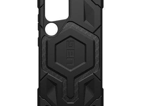 UAG Monarch Rugged Case Carbon Fiber for Samsung Galaxy S24 Ultra Hot on Sale