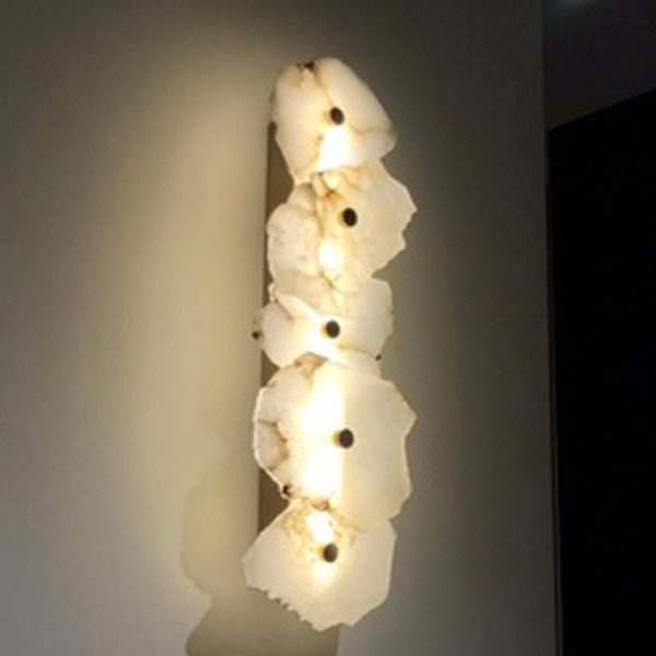 Art Design Marble Wall Lights Gold Applique Murale LED Wall Lamps For Living Room Bedroom Bathroom Online Hot Sale