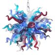 Vintage Glass Chandeliers Creative Design Lamps Hand Blown Glass Chandelier Light for Living Room on Sale