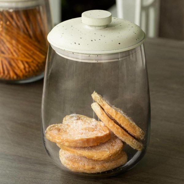 Farmhouse Flair Glass Jar - Large Cheap