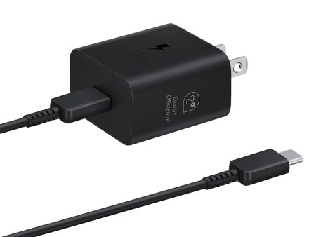 Samsung OEM 25W PD w USB-C to USB-C Cable Wall Charger - Black - 15-12073 For Cheap