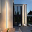 Waterproof Long Outdoor IP65 Wall Lamp LED For Garden Villa Porch Wall Sconce Supply