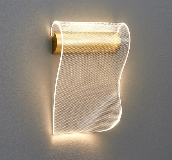 Modern Creative Design Luxury LED Wall Sconce For Bedroom Gold Color For Living Room Light Fixture on Sale