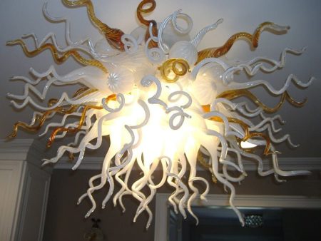 LED Light Murano Glass European Style Ceiling Lamp Hot on Sale