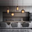 Postmodern Glass Pendant Lights Luxury Lamps For Restaurant Bedroom Bedside Glass Ball Single For Discount