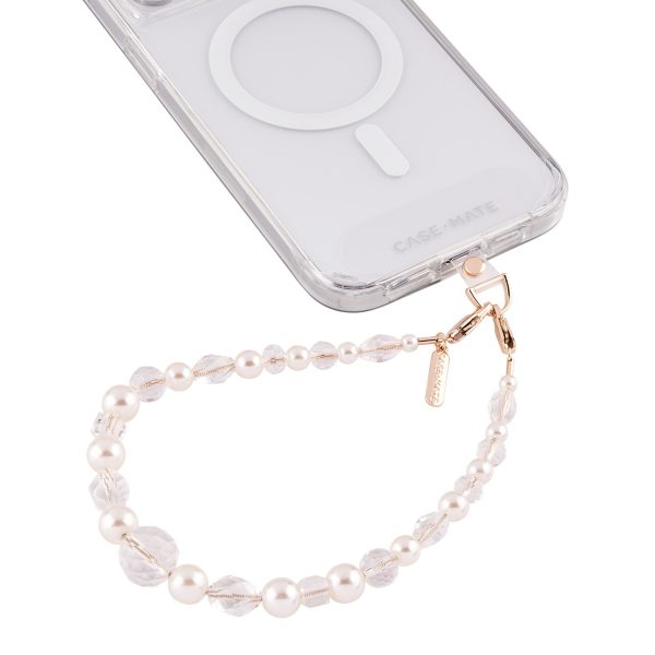 Universal Case-Mate Beaded Phone Wristlet - Crystal Pearl - 15-11273 Online