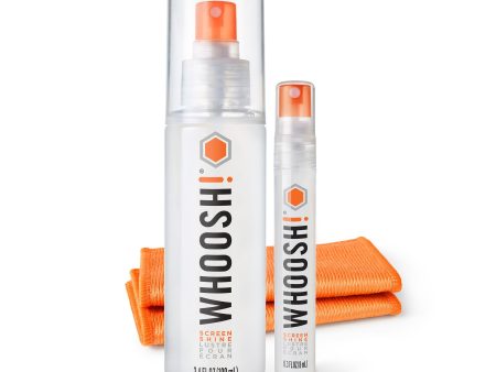 WHOOSH! Screen Shine Duo+ Desk Bottle and Pocket Sprayer - 15-00666 For Sale