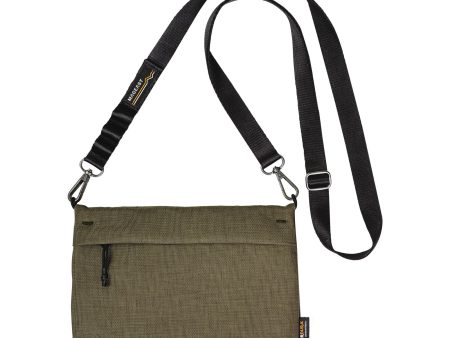 Universal MAGEASY 20mm Sacoche Utility Crossbody Bag Cordura + Strap - Green - 15-13677 For Sale