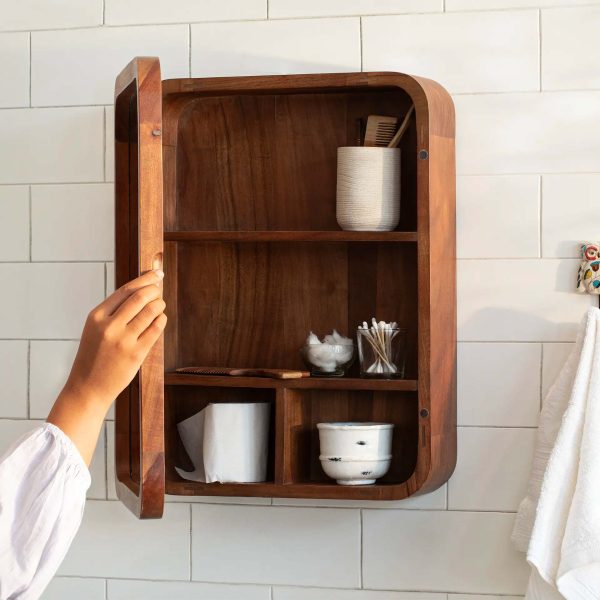 Wall Cabinet with Mirror - Rectangle Online