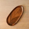 Umber Leaf Oval Platter Fashion