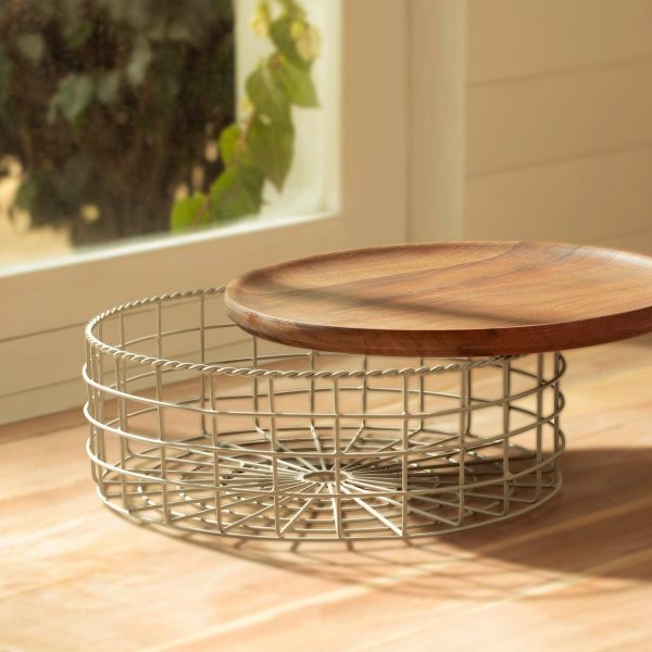 Twine Wire Basket (Round) Fashion