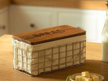 Twine Wire Bread Box Hot on Sale