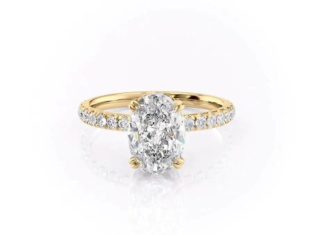 The Sofia Set With A 5 Carat Oval Moissanite Online